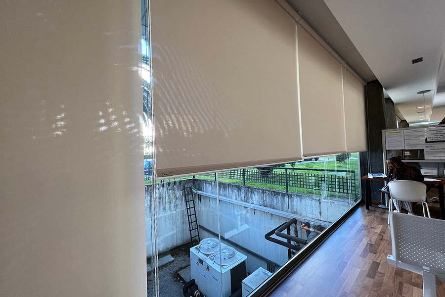3 Instalación de cortinas vista interior