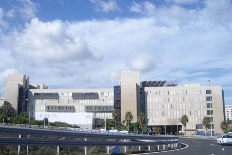 Biombos para el Hospital Doctor Negrín de las Palmas de Gran Canaria