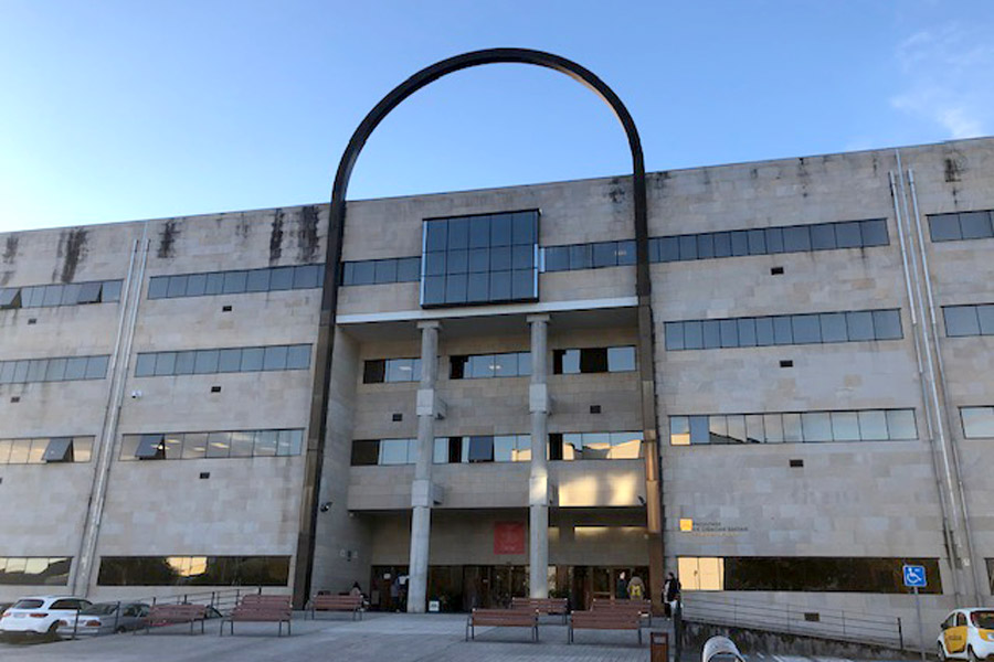 Tabique móvil FCSC Universidad de Vigo, campus de Pontevedra