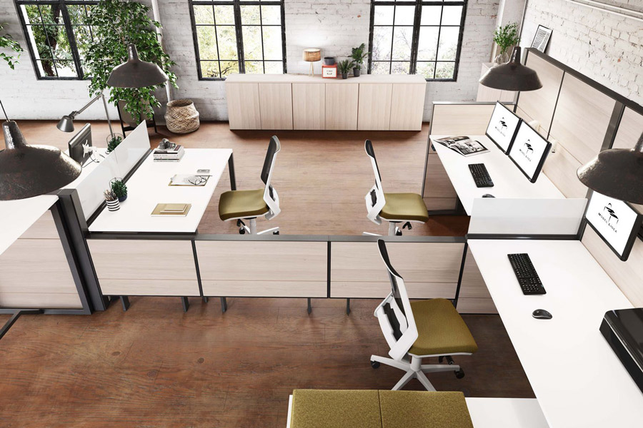 Smart office y diseño de nuevos espacios de trabajo, modernos, innovadores y digitalizados